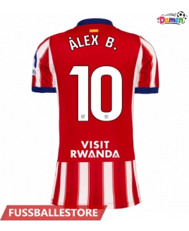 Günstige Atletico Madrid Alex Baena #10 Heimtrikot Damen 2026-27 Kurzarm